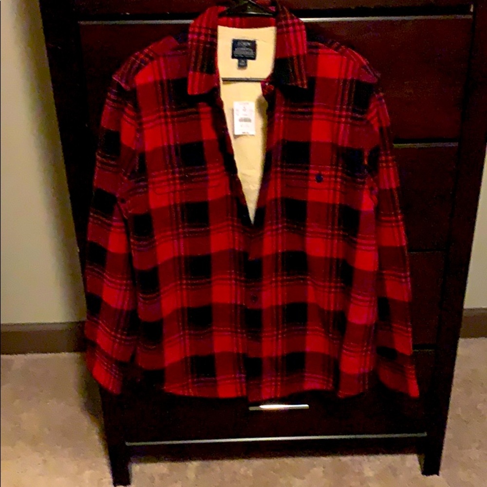 New with tags J. Crew shirt jacket